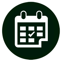 Icon of a calendar to schedule home inspection services 