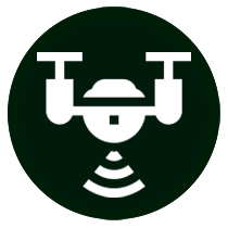 Icon of an aerial drone used by our home inspectors 